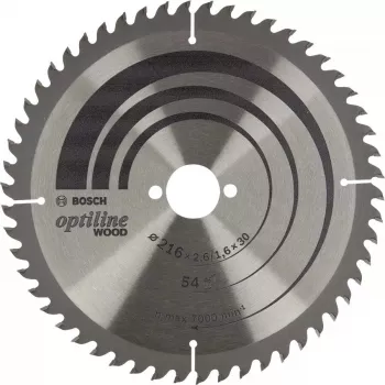 Diskinis pjūklo diskas Bosch 2608838411 21.6 cm 1 vnt.