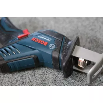 Bosch GSA 12V-14 Professional 3000 smūgių/min Juoda, Mėlyna, Pilka