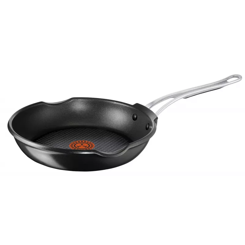 Tefal Jamie Oliver E21104 apvali juoda keptuvė