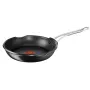 Tefal Jamie Oliver E21104 apvali juoda keptuvė