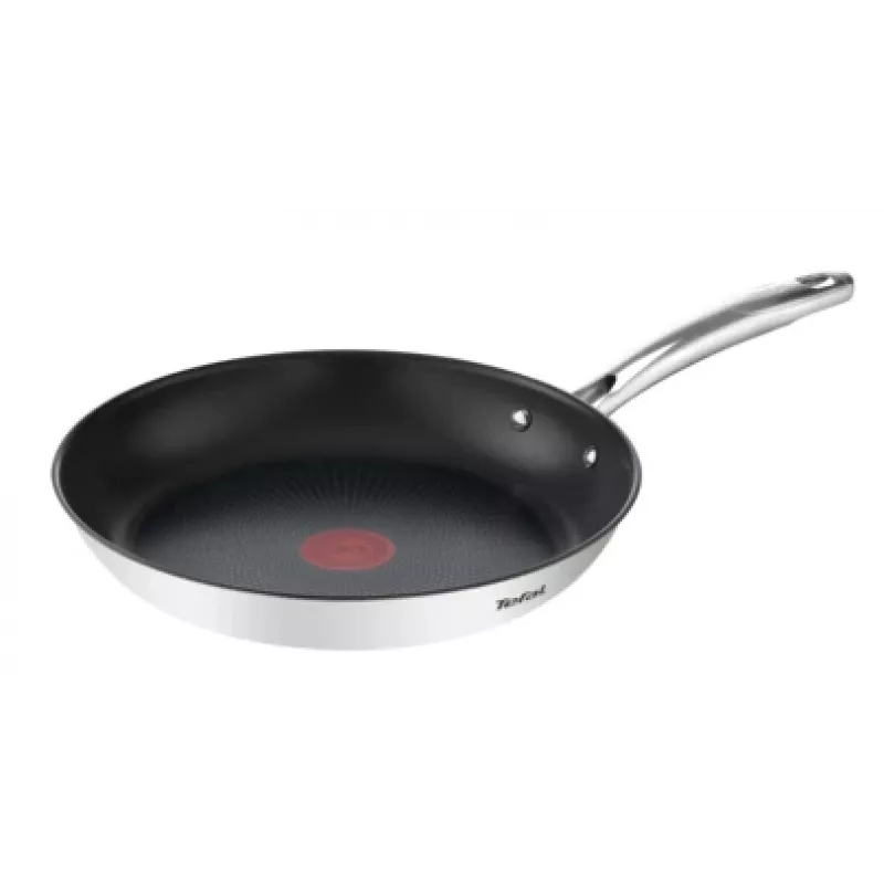 Universali keptuvė Tefal DUETTO+ G7320434 24 cm — nerūdijančio plieno, be PFOA, juoda