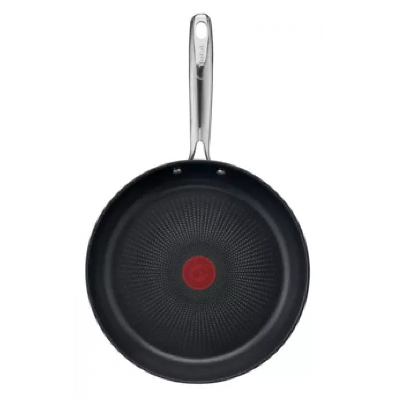 Universali keptuvė Tefal DUETTO+ G7320434 24 cm — nerūdijančio plieno, be PFOA, juoda