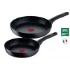 Keptuvių rinkinys Tefal G28191, juoda, Mineralia+ neprideganti danga, svoris 2,1 kg