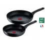 Keptuvių rinkinys Tefal G28191, juoda, Mineralia+ neprideganti danga, svoris 2,1 kg