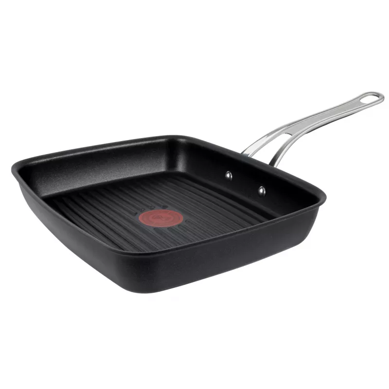 Tefal Jamie Oliver E24541 kvadratinis 2,5 l juodas kepimo indas — dugno Ø 17,5 cm, dydis 290×458 mm