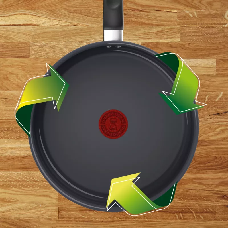 Tefal Cook & Change C4853235 keptuvė troškintuvas Apvali