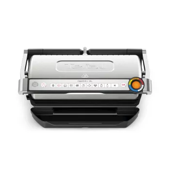 Kontaktinė kepsninė Tefal Optigrill+ XL GC727D10 — 2000 W, stačiakampis metalinis korpusas, 445×365×175 mm