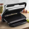 Kontaktinė kepsninė Tefal Optigrill+ XL GC727D10 — 2000 W, stačiakampis metalinis korpusas, 445×365×175 mm