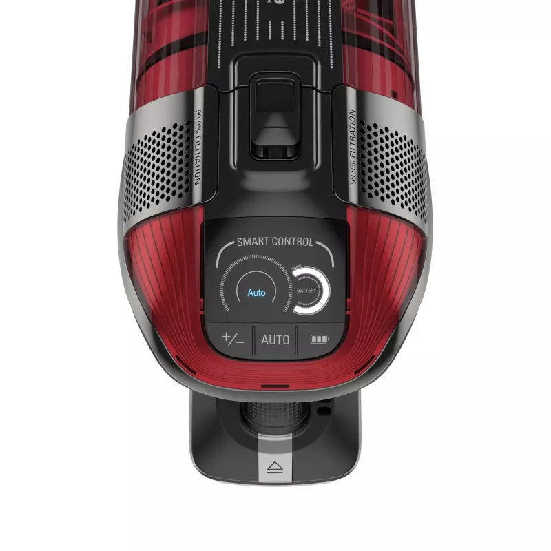 Rowenta RH98A8 2-in-1 stick vacuum baterija Dry Bagless 0.9 L 320 W Red, Pilka