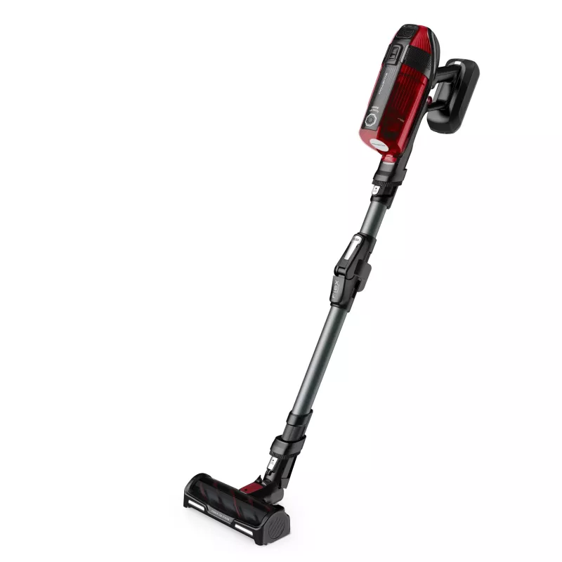 Rowenta RH98A8 2-in-1 stick vacuum baterija Dry Bagless 0.9 L 320 W Red, Pilka