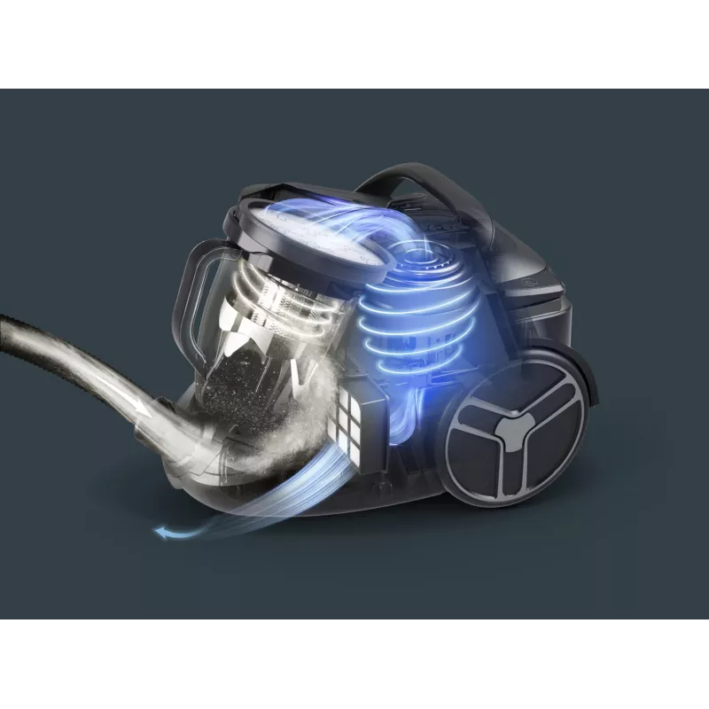Cilindrinis dulkių siurblys Rowenta Silence Force RO7935 — 500 W, be maišelio, cikloninis, 2,5 l, HEPA, 59 dB