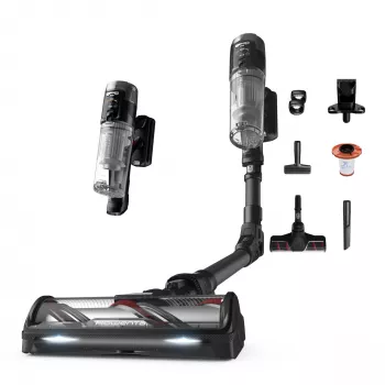 Rowenta X-Force Flex RH9L55E0 belaidis dulkių siurblys / elektrinis šepetys 2-in-1 belaidis dulkių siurblys Baterija Sausas Be maišelio 0,65 L Juoda