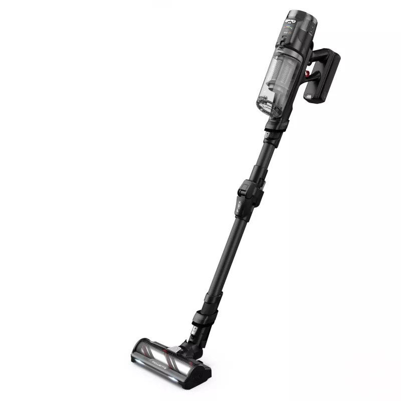 Rowenta X-Force Flex RH9L55E0 belaidis dulkių siurblys / elektrinis šepetys 2-in-1 belaidis dulkių siurblys Baterija Sausas Be maišelio 0,65 L Juoda