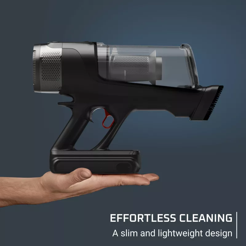 Rowenta X-Force Flex RH9L55E0 belaidis dulkių siurblys / elektrinis šepetys 2-in-1 belaidis dulkių siurblys Baterija Sausas Be maišelio 0,65 L Juoda
