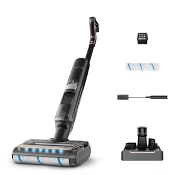 Rowenta X-Clean 7 GZ5736E0 belaidis dulkių siurblys / elektrinė šluota Baterija Sausas ir šlapias valymas Be maišelio Juoda