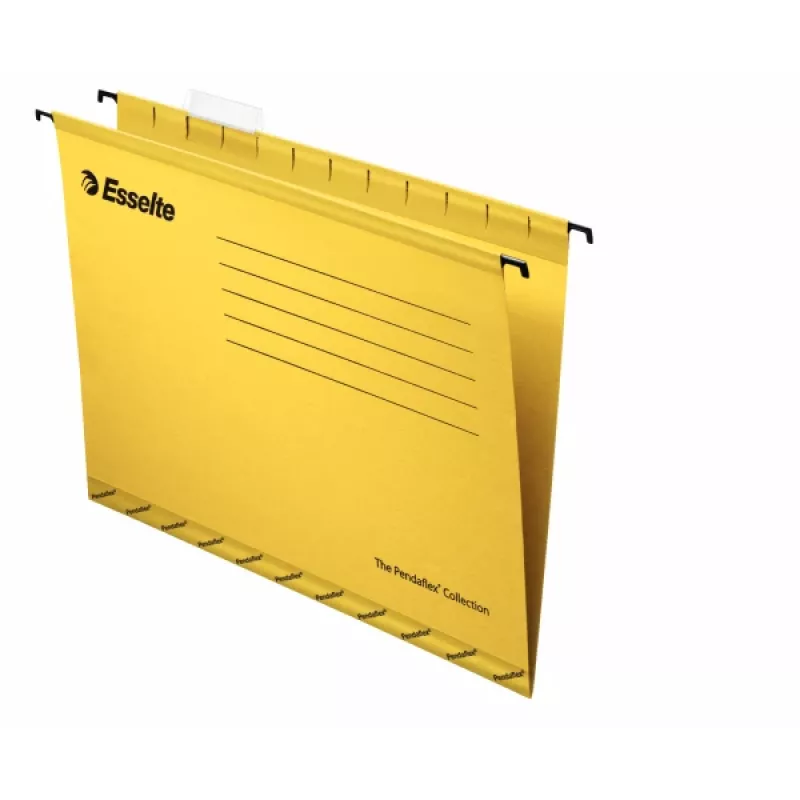 Pakabinamas aplankas Esselte Pendaflex A4 kartonas geltonas