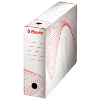 Esselte 128001 dokumentų laikymo dėžutė Kartonas Raudona, Balta