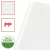 Esselte plastikiniai vokeliai A4 – Economy –, 210 x 297 mm (A4), permatomi, polipropilenas (PP), vertikalūs, įdėjimas iš viršaus, 230 mm