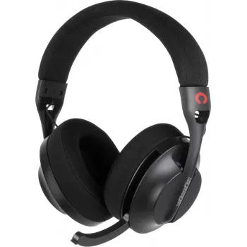 Konix PULSAR ausinės laidinės ir belaidės ant galvos žaidimams USB Type-C Bluetooth juodos