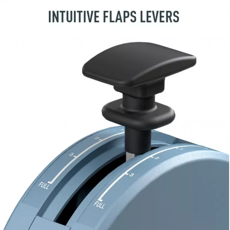 Thrustmaster TCA Quadrant Add-On Airbus Edition juoda, mėlyna skrydžio simuliatorius PC