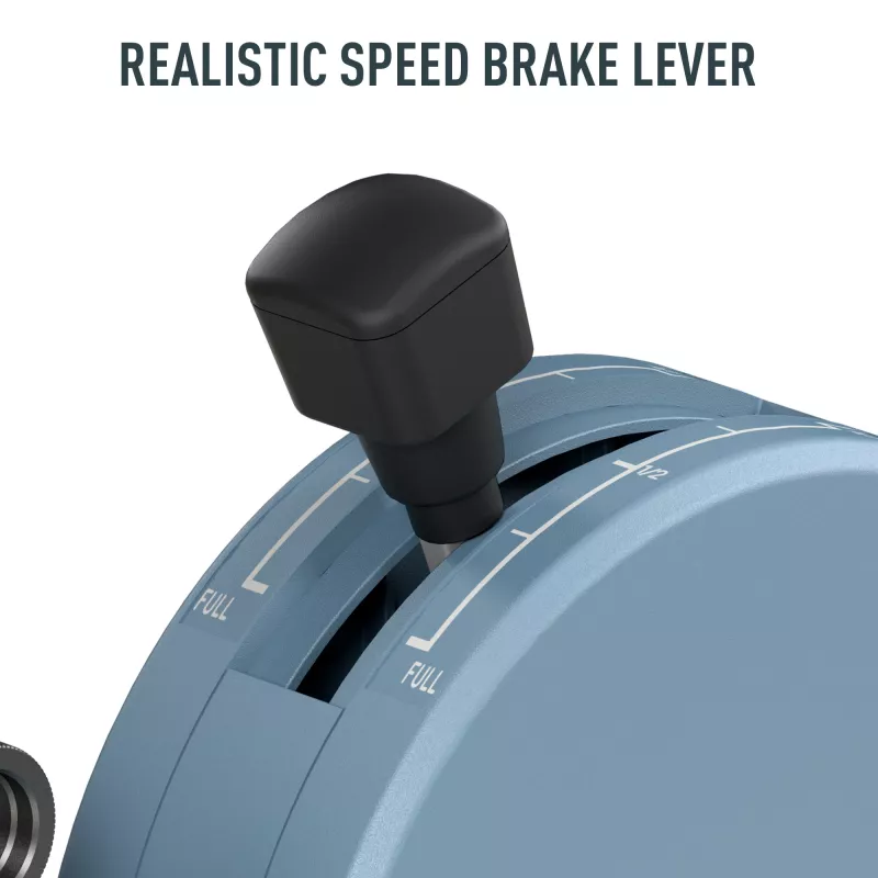 Thrustmaster TCA Quadrant Add-On Airbus Edition juoda, mėlyna skrydžio simuliatorius PC