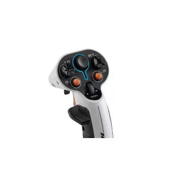 „Thrustmaster Sol-R 2 HOSAS Space Sim Duo“ – laidinė USB Type-C jungties svirtis, analoginė / skaitmeninė, juoda / balta