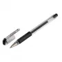 Hybrid Gel Grip rollerball pens set, Juoda ink, 0.3 mm tip, pack of 12