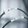 DYMO RHINO 4200 pramoninis etikečių spausdintuvas | AZERTY klaviatūra ir laiką taupantys spartieji klavišai | Patvarus etikečių spausdintuvas darbo vietoms ir intensyviems ženklinimo darbams