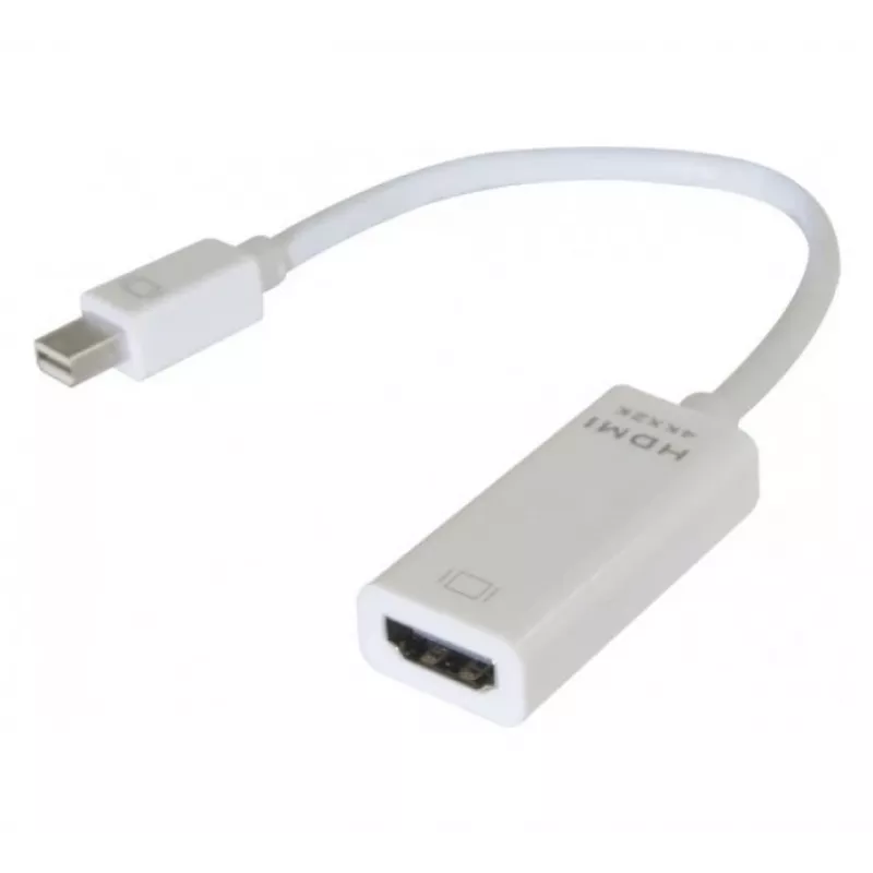 Hypertec 127379-HY vaizdo kabelio adapteris 0,13 m Mini DisplayPort HDMI baltas
