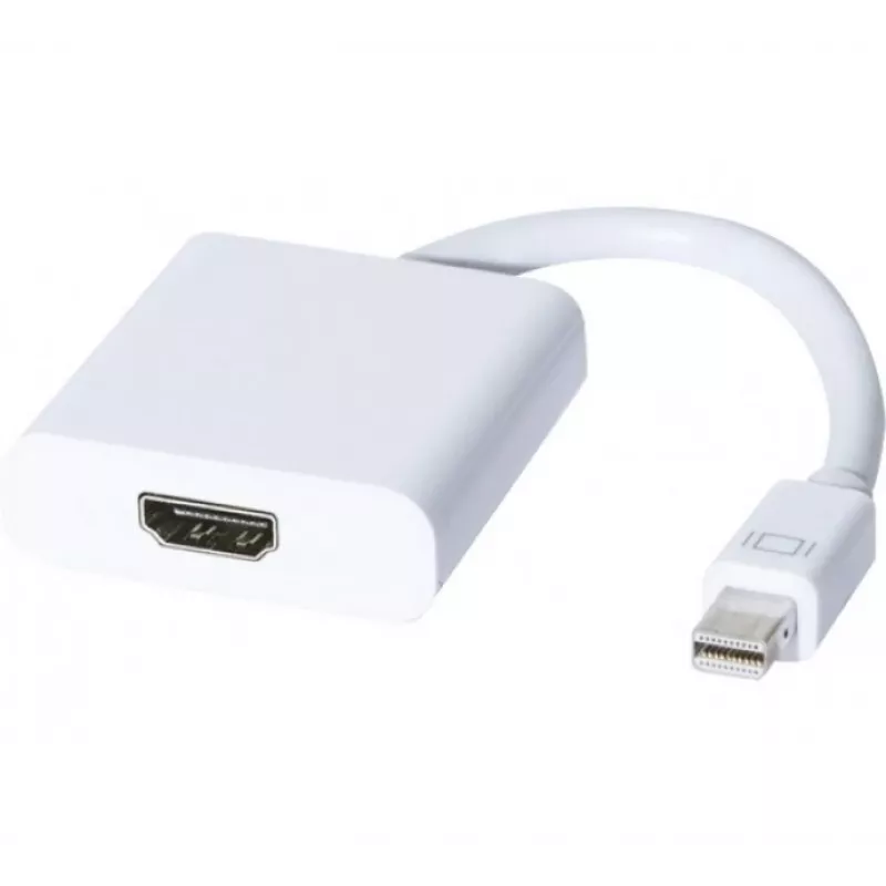 Hypertec 127427-HY vaizdo kabelio adapteris 0,15 m Mini DisplayPort HDMI Baltas
