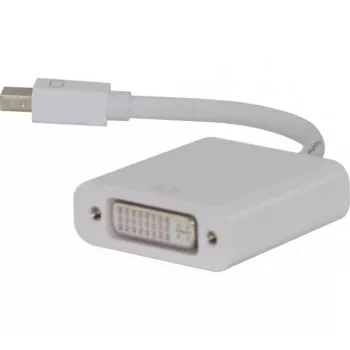 Hypertec 127429-HY vaizdo kabelio adapteris 0,09 m Mini DisplayPort DVI-D baltos spalvos
