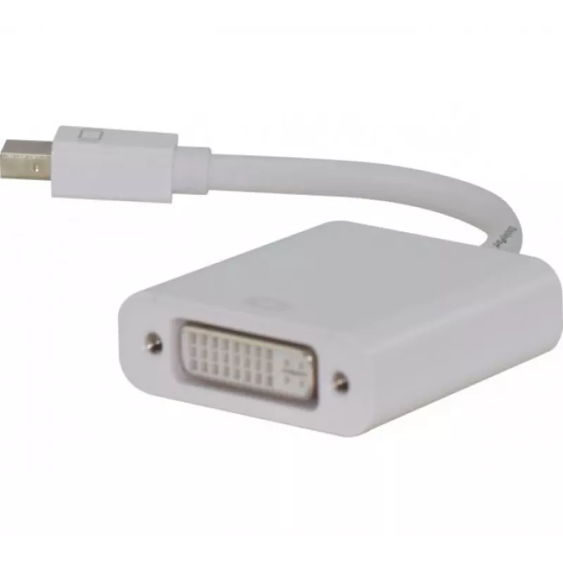 Hypertec 127429-HY vaizdo kabelio adapteris 0,09 m Mini DisplayPort DVI-D baltos spalvos