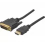 Hypertec 127891-HY vaizdo kabelio adapteris 5 m HDMI A tipo (Standard) DVI-D juodas