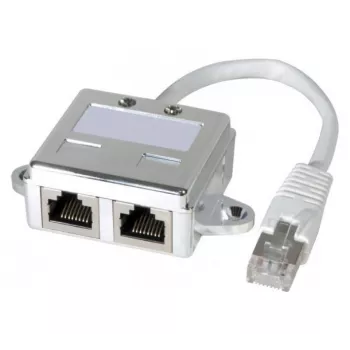 Tinklo skirstytuvas Hypertec 252471-HY Cat5e Nerūdijantis plienas Kištukas/Lizdas