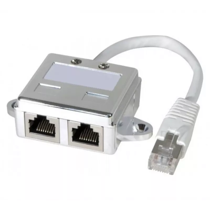 Tinklo skirstytuvas Hypertec 252471-HY Cat5e Nerūdijantis plienas Kištukas/Lizdas