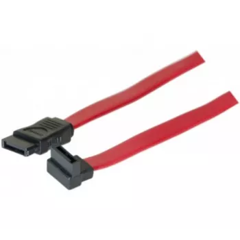 Hypertec 314006-HY SATA laidas 0,5 m SATA 7 kontaktų Juoda, Raudona