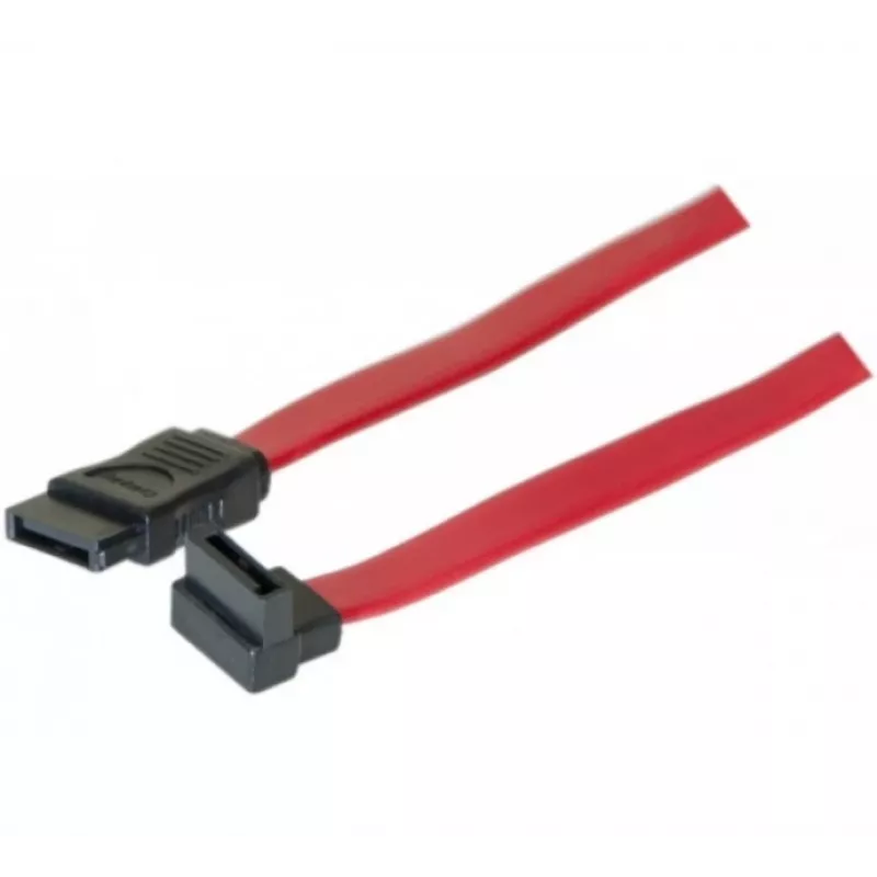 Hypertec 314006-HY SATA laidas 0,5 m SATA 7 kontaktų Juoda, Raudona