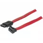 Hypertec 314006-HY SATA laidas 0,5 m SATA 7 kontaktų Juoda, Raudona