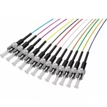 Hypertec 392256-HY InfiniBand/šviesolaidinis kabelis 2 m 12x ST Pigtail Įvairiaspalvis