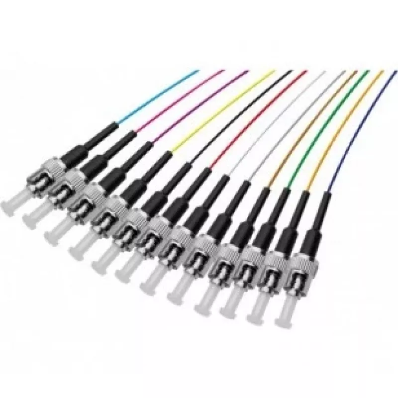 Hypertec 392256-HY InfiniBand/šviesolaidinis kabelis 2 m 12x ST Pigtail Įvairiaspalvis