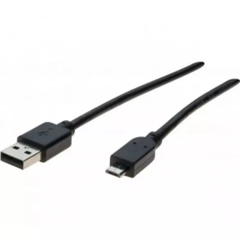 Hypertec 532452-HY USB kabelis USB 2.0 0,5 m USB A Micro-USB B juodas