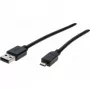 Hypertec 532452-HY USB kabelis USB 2.0 0,5 m USB A Micro-USB B juodas