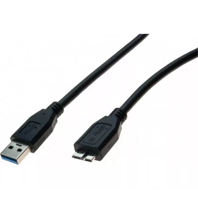Hypertec 532474-HY USB kabelis USB 3.2 Gen 1 (3.1 Gen 1) 1,8 m USB A Micro-USB B juodas