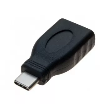 Laido jungties adapteris Hypertec 532480-HY USB-C į USB-A, juodas