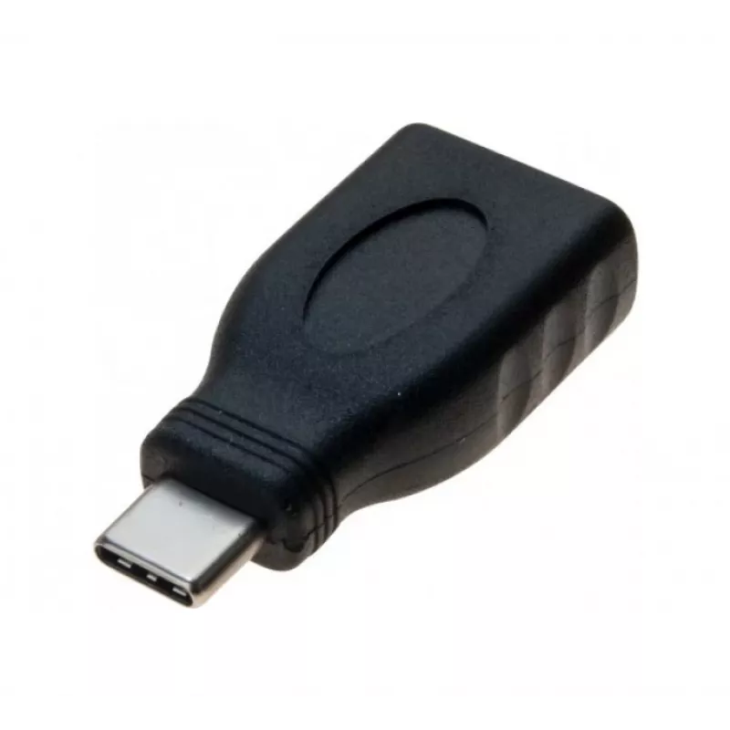 Laido jungties adapteris Hypertec 532480-HY USB-C į USB-A, juodas