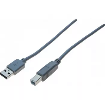 Hypertec 532514-HY USB kabelis USB 2.0 5 m USB A USB B Pilka