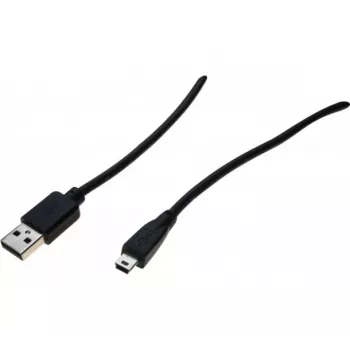 Hypertec 532517-HY USB laidas USB 2.0 2 m USB A Mini-USB B Juoda
