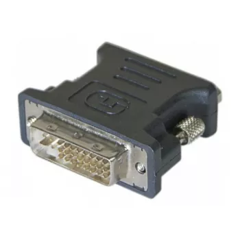 Hypertec 581449-HY kabelio jungties adapteris DVI-I VGA juodas