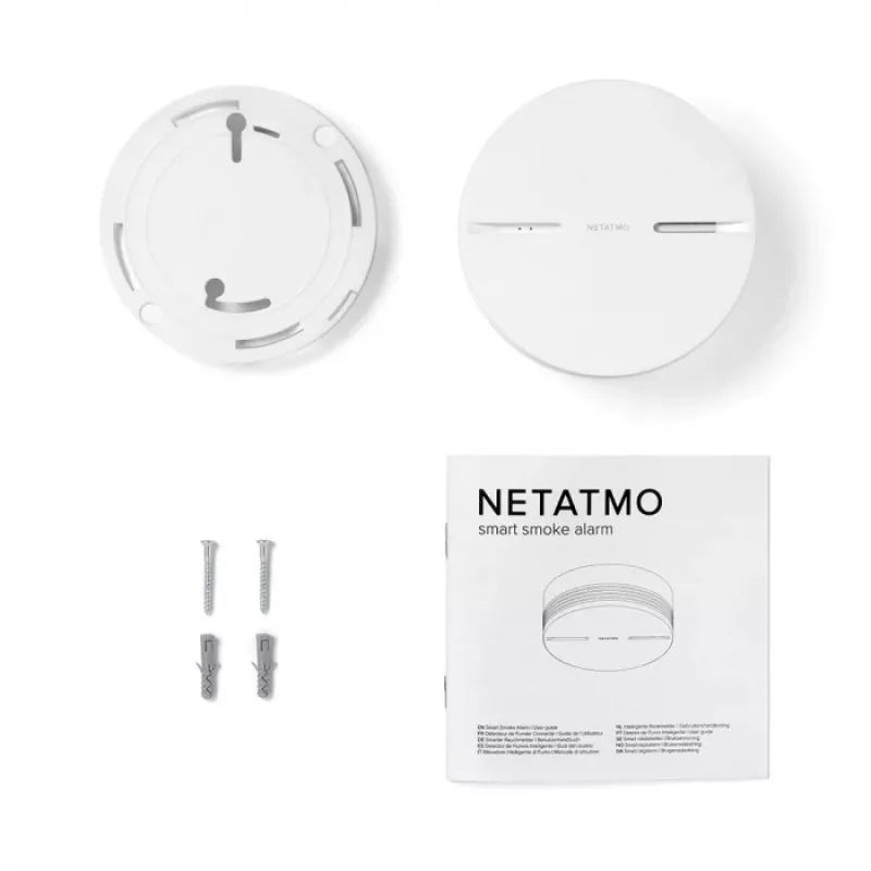 Netatmo NSA-DE išmanusis dūmų detektorius Fotoelektrinis atspindžio detektorius Sujungiamas Belaidis ryšys