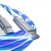 Oniverse USB-A į USB-C greito įkrovimo laidas su LED – 2 metrai – baltas (kelių platformų)